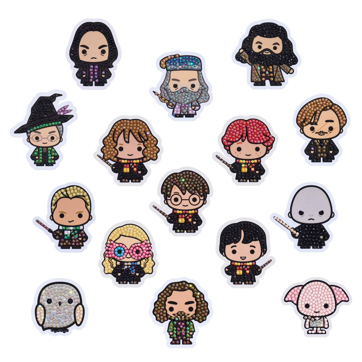 Harry Potter™ Diamond Painting Stickers (15 pack)