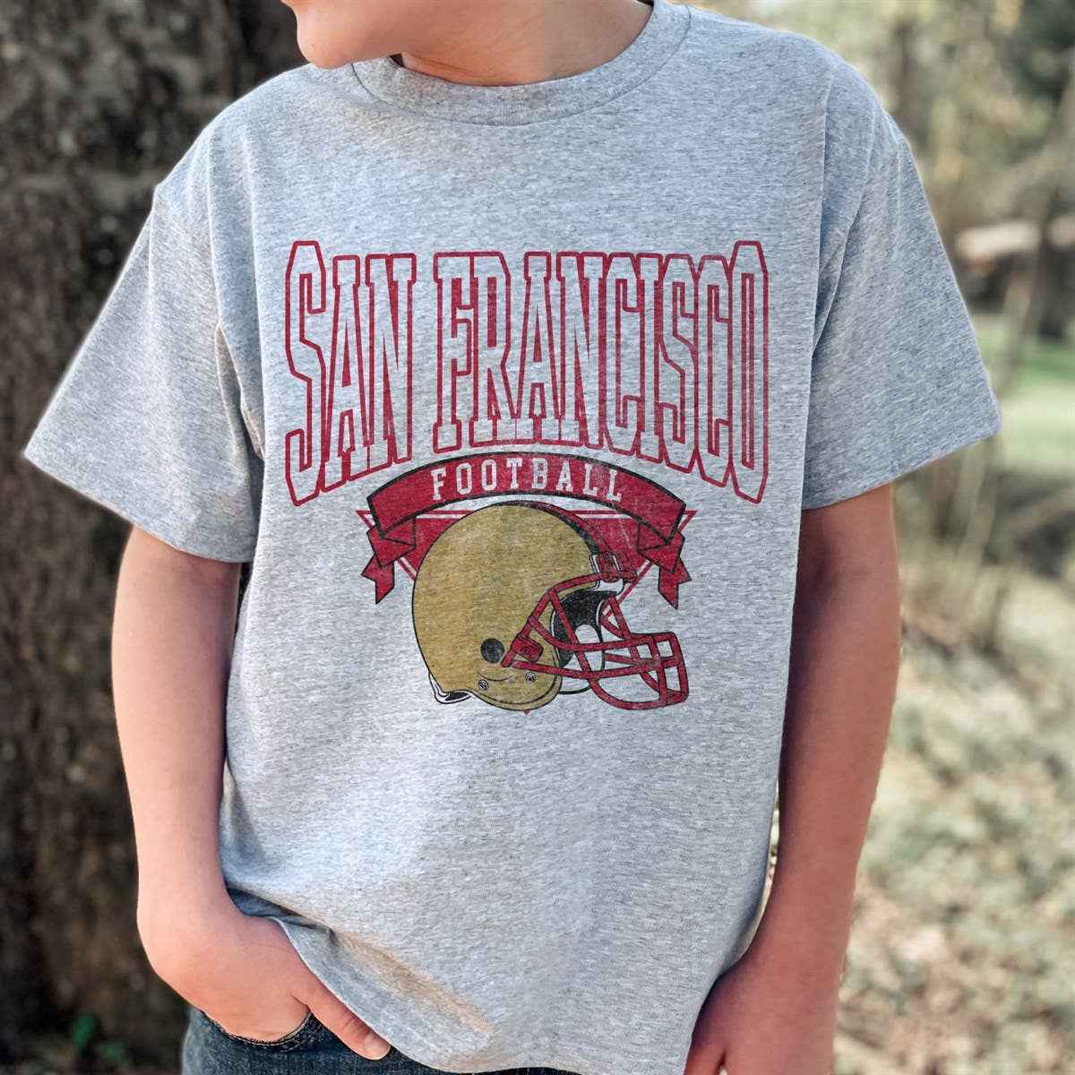 Football Team Vintage Hometown retro Game Day Graphic Tee