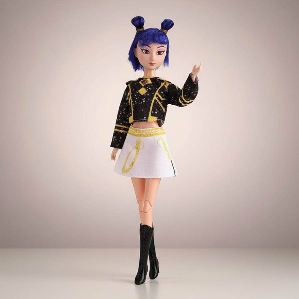Light Up Kpop Demon Hunters Character Figure Doll with Guitar