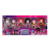 6PCS - Kpop Demon Hunters HUNTRIX Character Collectible Mini Figure Set