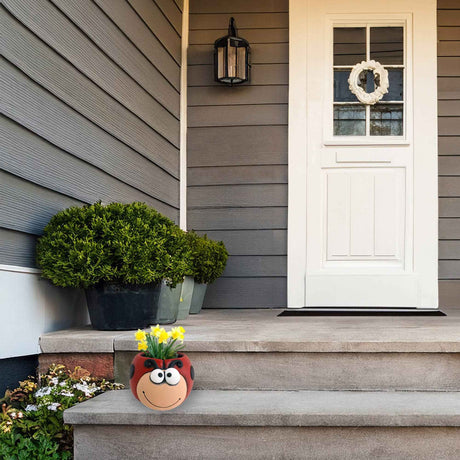 5" Lady Bug Planter