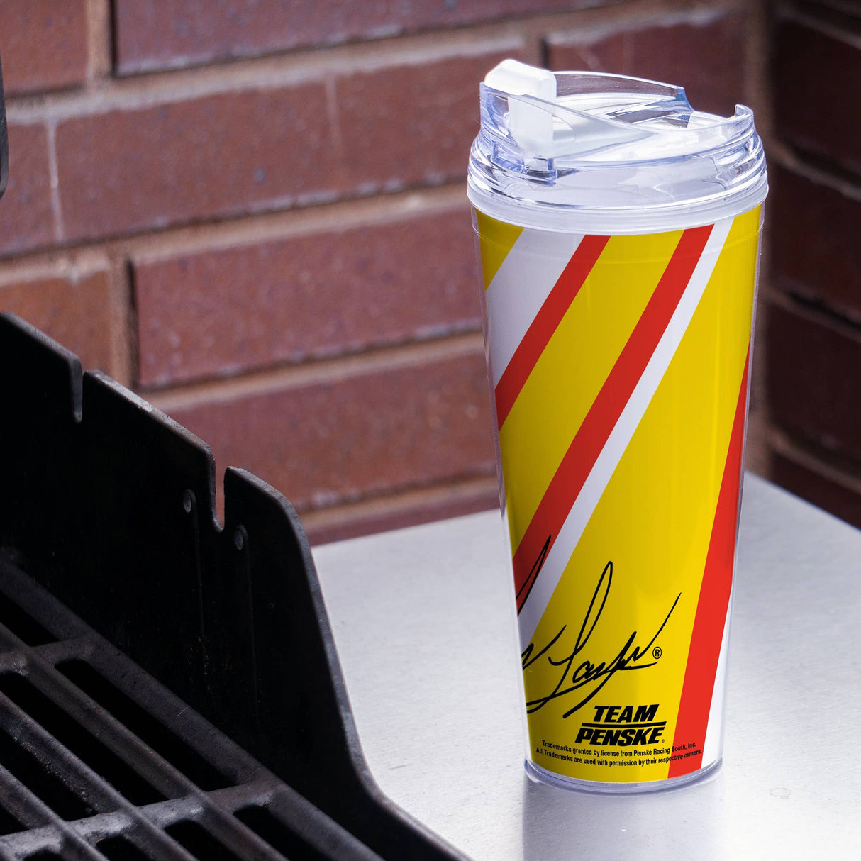 NASCAR  Joey Logano  24oz Acrylic Tumbler with Hinged Lid