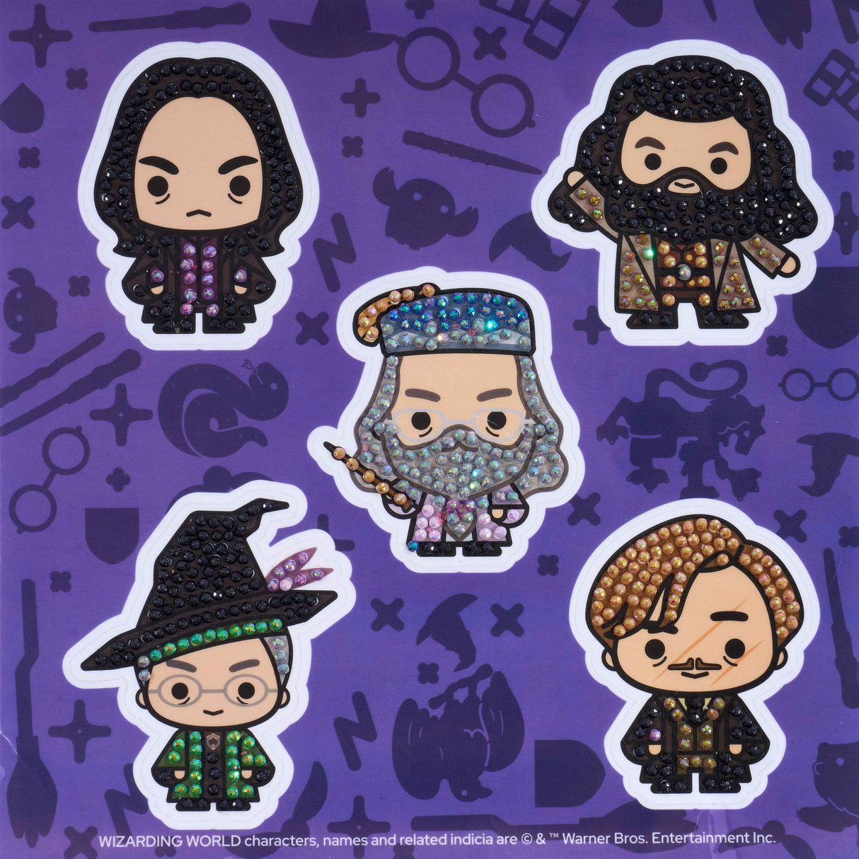 Harry Potter™ Diamond Painting Stickers (15 pack)