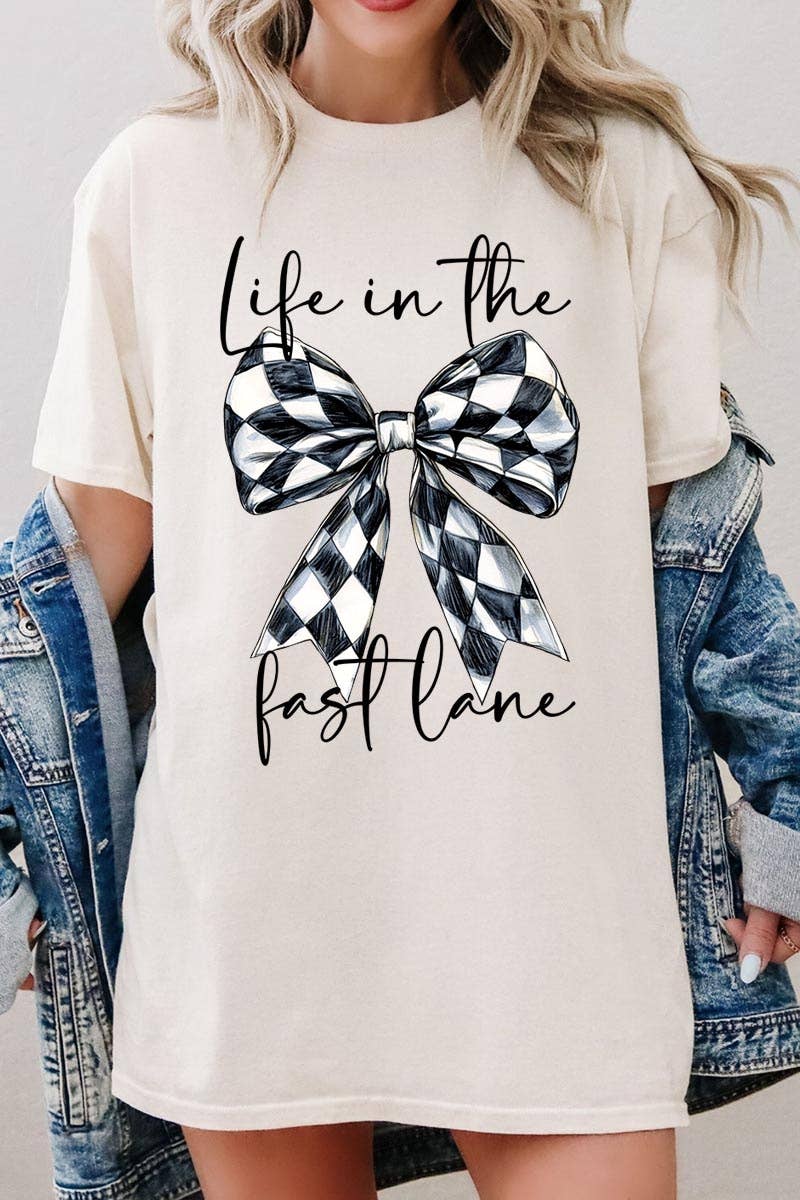 Life in The Fast Lane Graphic Heavy Cotton Tee