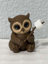 Owl Campsite Critter 3D Printed