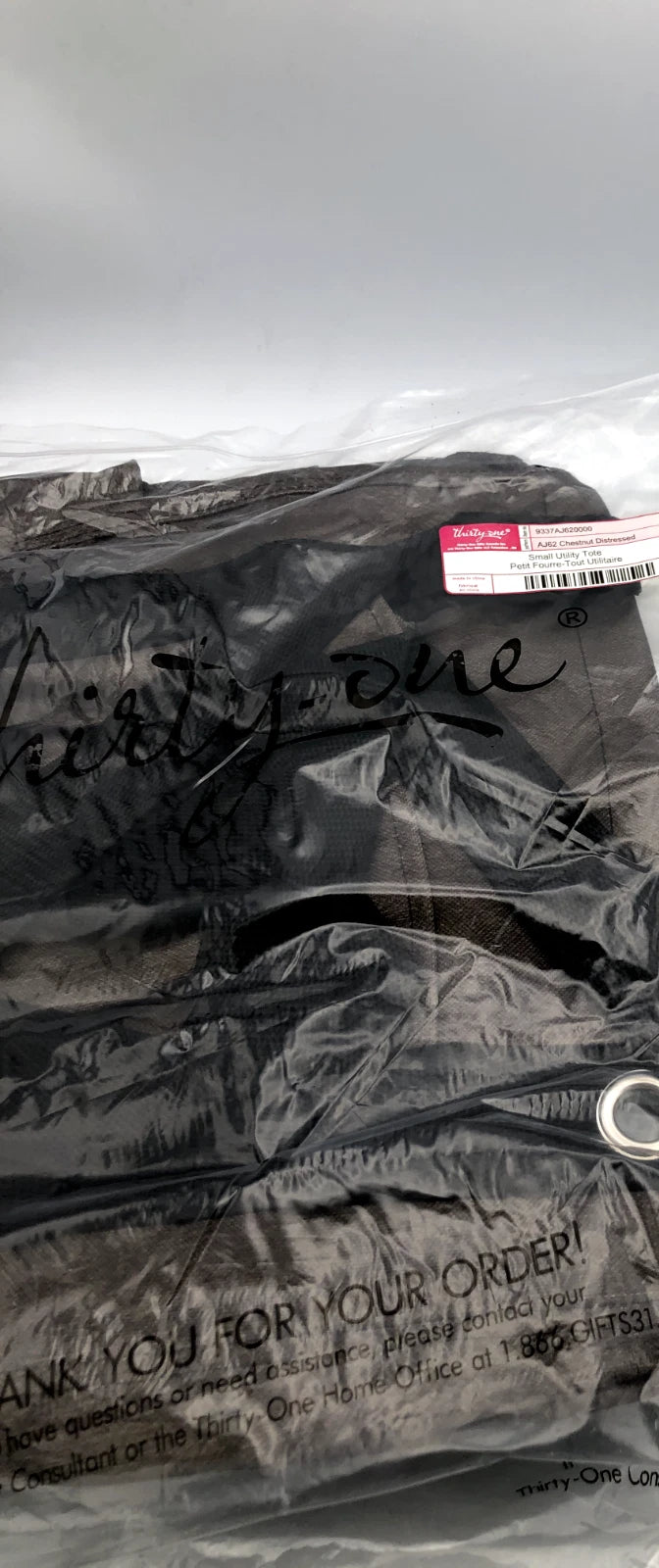 THIRTYONE Thirty-One 31 Gifts Small Utility Tote NEW