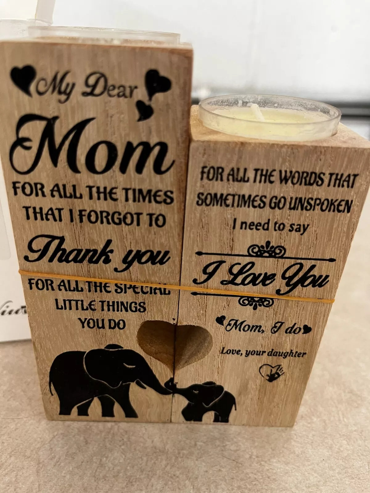 Mom Candle (For all the great things you do)