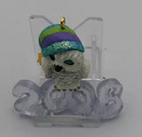 Hallmark Keepsake Christmas Ornament 2008 Cool Decade Snowy Owl with Sleepy Eyes