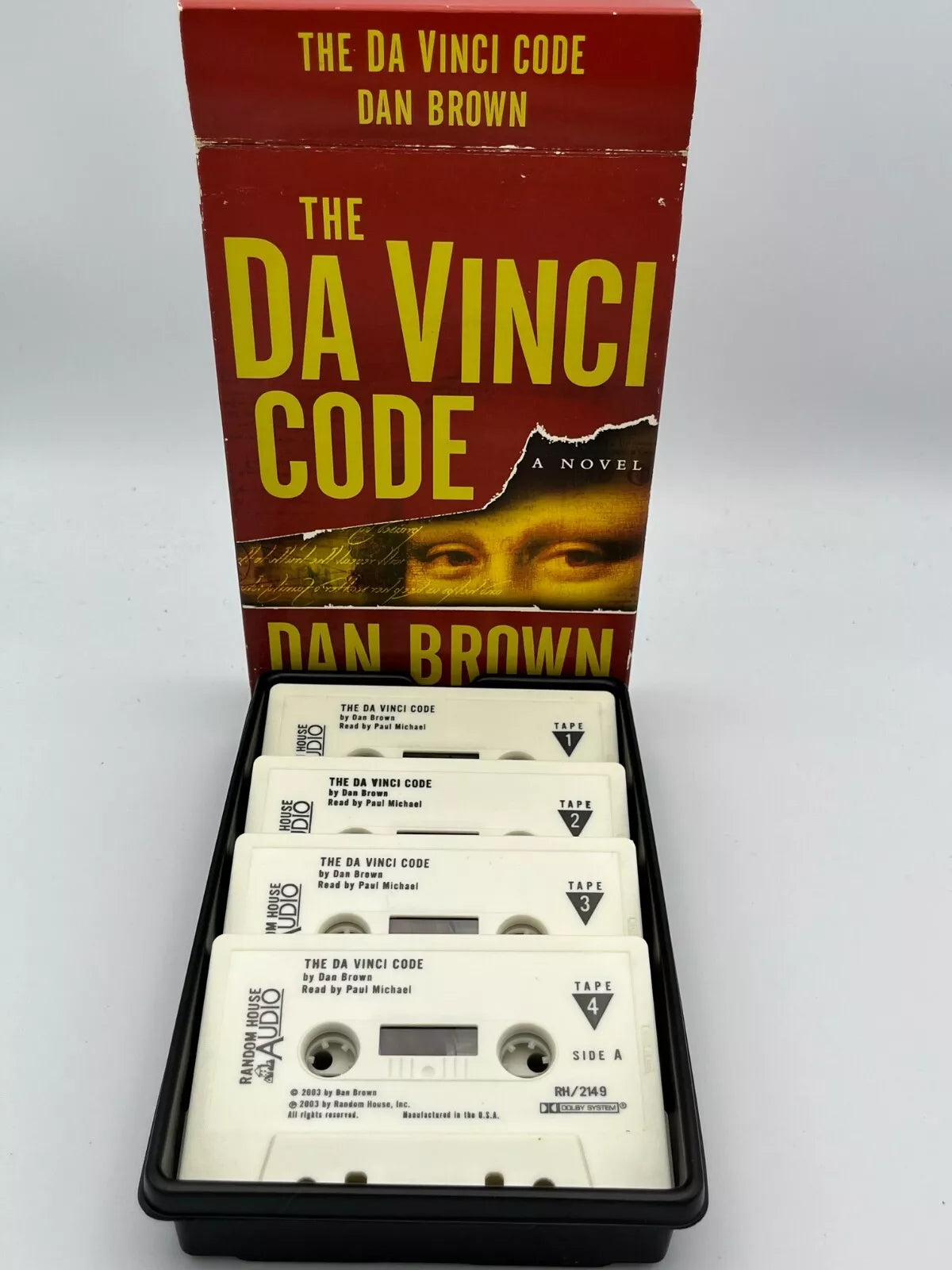 The Da Vinci Code : A Novel by Dan Brown  Cassette Tapes Used Good Condition