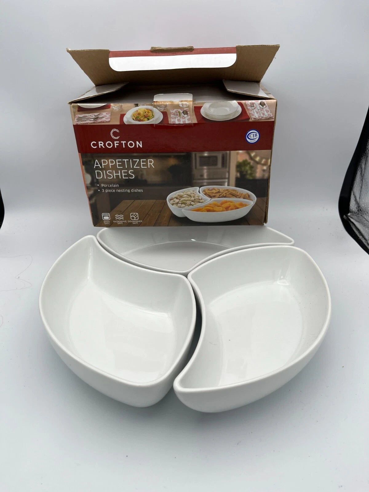 Crofton Appetizer Dishes 3 Round