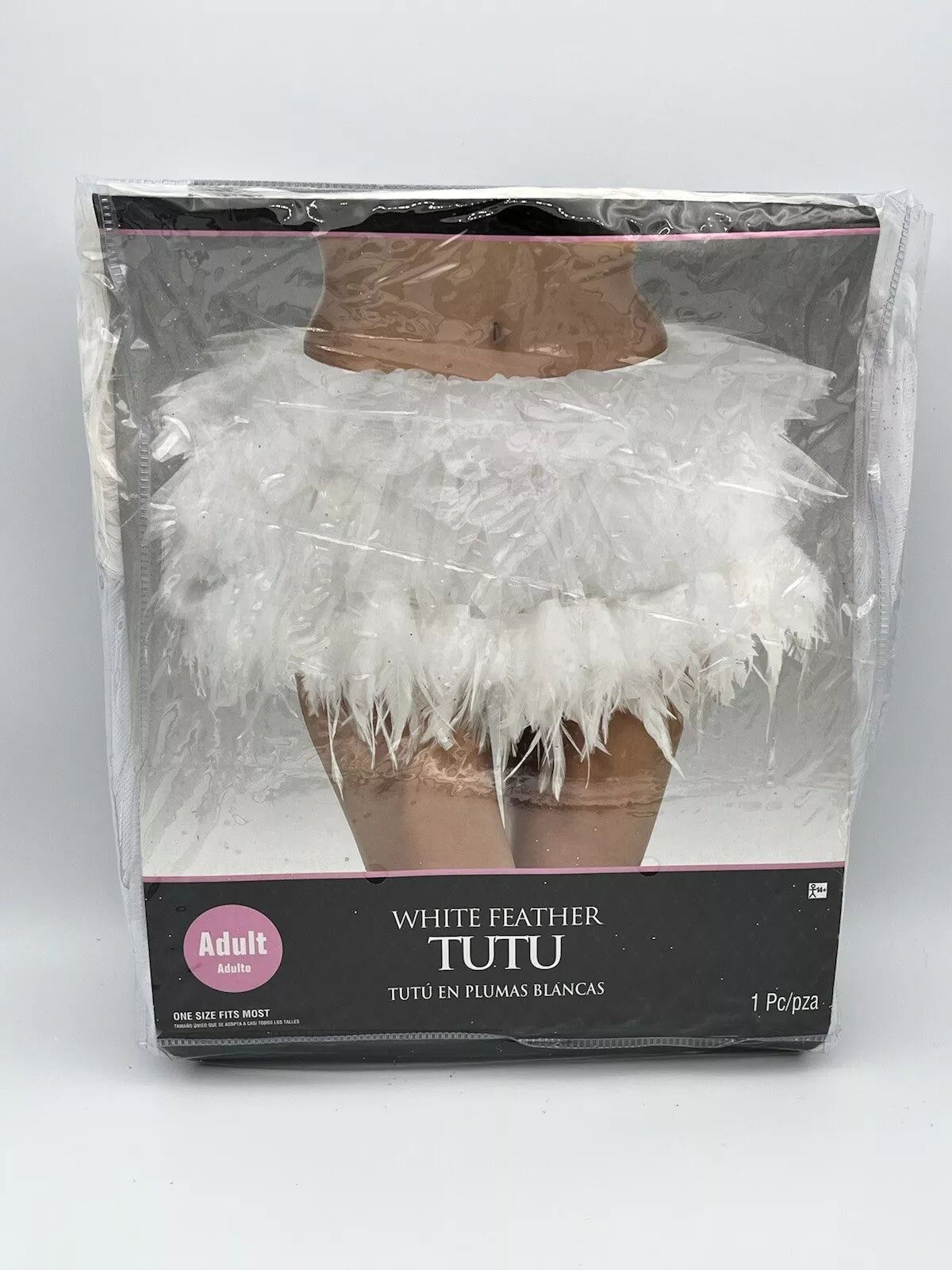White Feather Deluxe Women's Adult Costume Tutu One Size Fits Most