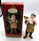 Hallmark 1999 Toymaker's Gift Santa Claus  Exclusive Christmas Ornament